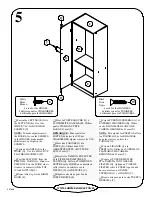 Предварительный просмотр 8 страницы Sauder 407468 Assembly Instructions Manual