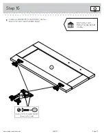 Предварительный просмотр 21 страницы Sauder 408291 Instruction Booklet