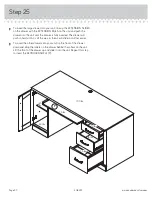 Предварительный просмотр 30 страницы Sauder 408291 Instruction Booklet