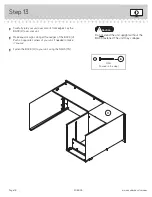 Предварительный просмотр 18 страницы Sauder 408995 Instruction Booklet