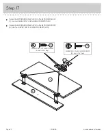 Предварительный просмотр 22 страницы Sauder 408995 Instruction Booklet