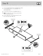 Предварительный просмотр 23 страницы Sauder 408995 Instruction Booklet