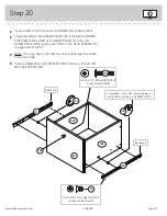 Предварительный просмотр 25 страницы Sauder 408995 Instruction Booklet