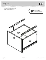 Предварительный просмотр 26 страницы Sauder 408995 Instruction Booklet