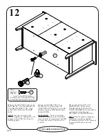 Предварительный просмотр 16 страницы Sauder 409732 Assembly Instructions Manual