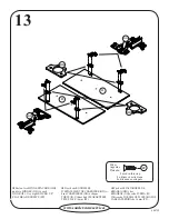 Предварительный просмотр 17 страницы Sauder 409732 Assembly Instructions Manual