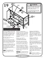 Предварительный просмотр 23 страницы Sauder 409732 Assembly Instructions Manual