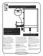 Предварительный просмотр 24 страницы Sauder 409732 Assembly Instructions Manual