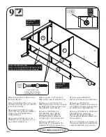 Предварительный просмотр 12 страницы Sauder 409937 Assembly Instructions Manual