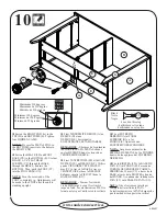 Предварительный просмотр 13 страницы Sauder 409937 Assembly Instructions Manual