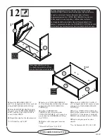 Предварительный просмотр 15 страницы Sauder 409937 Assembly Instructions Manual