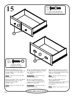 Предварительный просмотр 18 страницы Sauder 409937 Assembly Instructions Manual