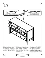 Предварительный просмотр 20 страницы Sauder 409937 Assembly Instructions Manual