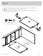 Preview for 13 page of Sauder 410288 Instruction Booklet