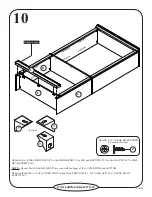 Предварительный просмотр 13 страницы Sauder 410375 Assembly Instructions Manual