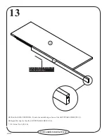 Предварительный просмотр 16 страницы Sauder 410375 Assembly Instructions Manual