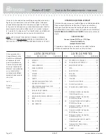 Предварительный просмотр 22 страницы Sauder 410627 Instruction Booklet