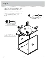 Предварительный просмотр 8 страницы Sauder 410637 Instruction Booklet