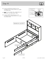 Предварительный просмотр 18 страницы Sauder 410794 Manual