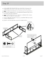 Предварительный просмотр 27 страницы Sauder 410794 Manual