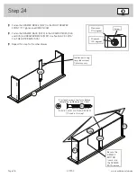 Предварительный просмотр 28 страницы Sauder 410794 Manual