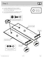 Предварительный просмотр 7 страницы Sauder 411312 Manual