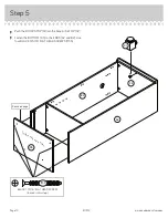 Предварительный просмотр 10 страницы Sauder 411312 Manual