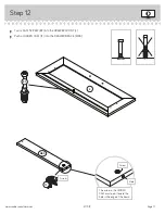 Предварительный просмотр 17 страницы Sauder 411312 Manual