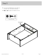 Предварительный просмотр 9 страницы Sauder 411371 Manual