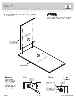 Предварительный просмотр 6 страницы Sauder 411615 Assembly Instructions Manual