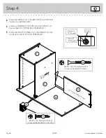 Предварительный просмотр 8 страницы Sauder 411615 Assembly Instructions Manual