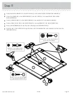 Предварительный просмотр 15 страницы Sauder 411615 Assembly Instructions Manual