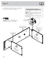 Предварительный просмотр 8 страницы Sauder 411802 Manual