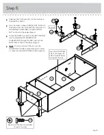 Предварительный просмотр 11 страницы Sauder 411802 Manual