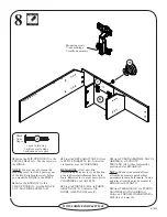 Предварительный просмотр 11 страницы Sauder 411904 Assembly Instructions Manual