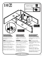 Предварительный просмотр 13 страницы Sauder 411904 Assembly Instructions Manual