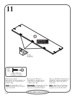 Предварительный просмотр 14 страницы Sauder 411904 Assembly Instructions Manual