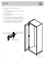 Предварительный просмотр 12 страницы Sauder 411985 Manual