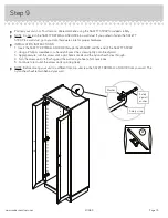 Предварительный просмотр 13 страницы Sauder 411985 Manual