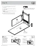 Предварительный просмотр 15 страницы Sauder 412267 Manual