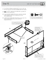 Предварительный просмотр 20 страницы Sauder 412267 Manual