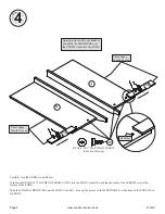 Предварительный просмотр 8 страницы Sauder 412301 Instruction Booklet