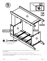 Предварительный просмотр 13 страницы Sauder 412301 Instruction Booklet