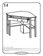 Preview for 17 page of Sauder 412314 Assembly Instructions Manual