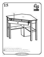 Preview for 18 page of Sauder 412314 Assembly Instructions Manual