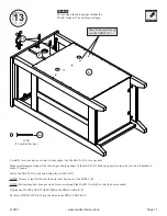 Предварительный просмотр 17 страницы Sauder 412321 Manual