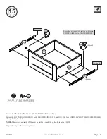 Предварительный просмотр 19 страницы Sauder 412321 Manual