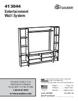 Preview for 1 page of Sauder 413044 Instruction Booklet