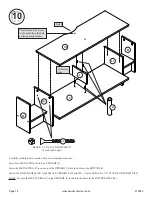 Preview for 14 page of Sauder 413044 Instruction Booklet