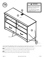 Предварительный просмотр 18 страницы Sauder 413045 Manual